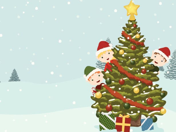 Julgransraskning på torget